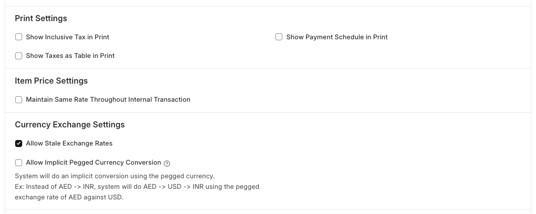 Pengaturan Nilai Tukar Mata Uang