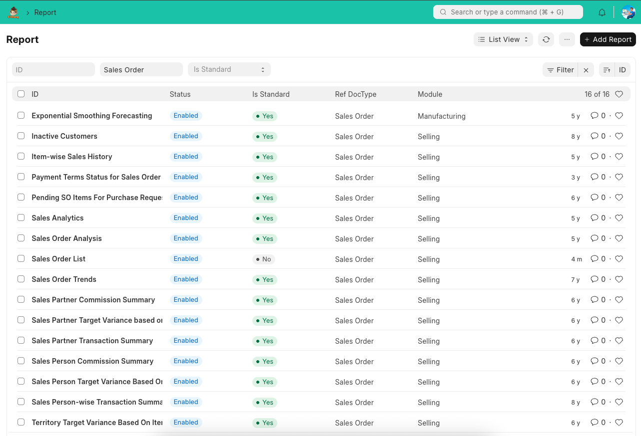 Akses Report Builder